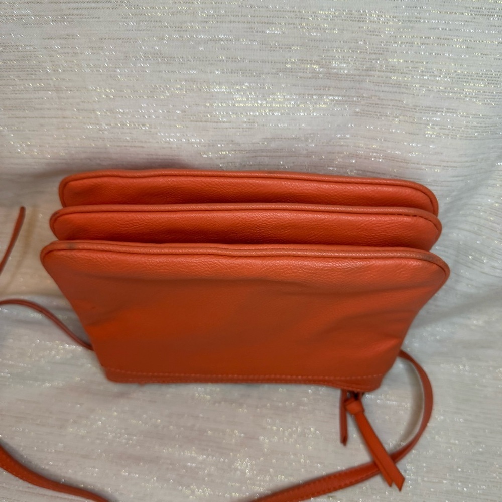 Nine West Orange Crossbody Bag with Sleek Design - Picture 10 of 13